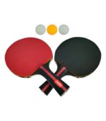 Set Ping Pong Meiso 2 Paletas + 3 Pelotas con Estuche