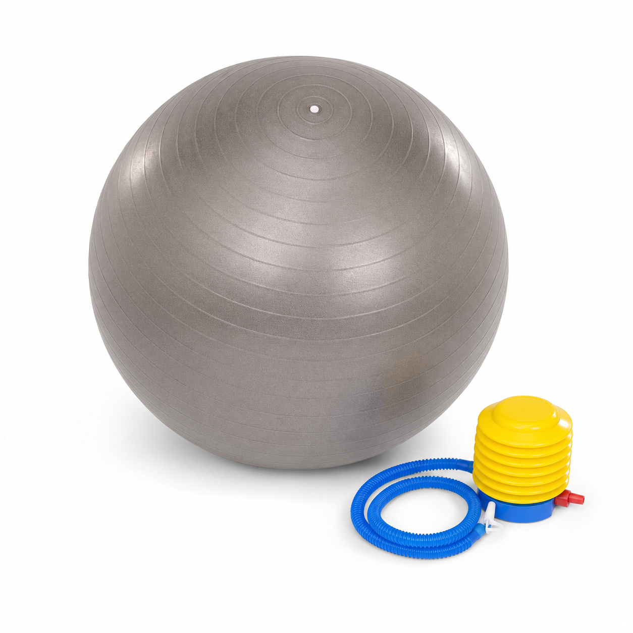 Pelota de Gimnasio Antiexplosión Sahade 65 cm + Inflador (1) Pelota de Gimnasio Antiexplosión Sahade 65 cm + Inflador - Image 1